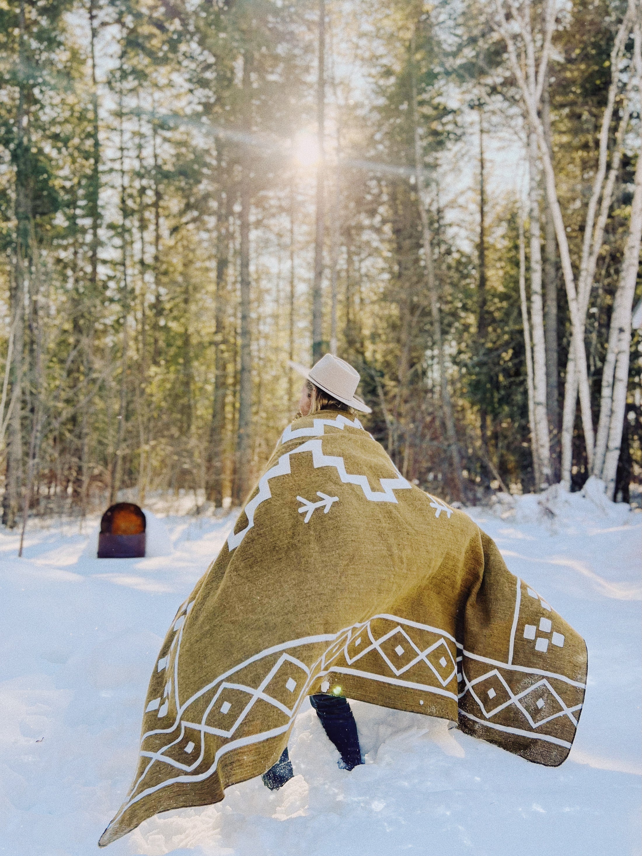 Isabela Zapotec Reversible Blanket