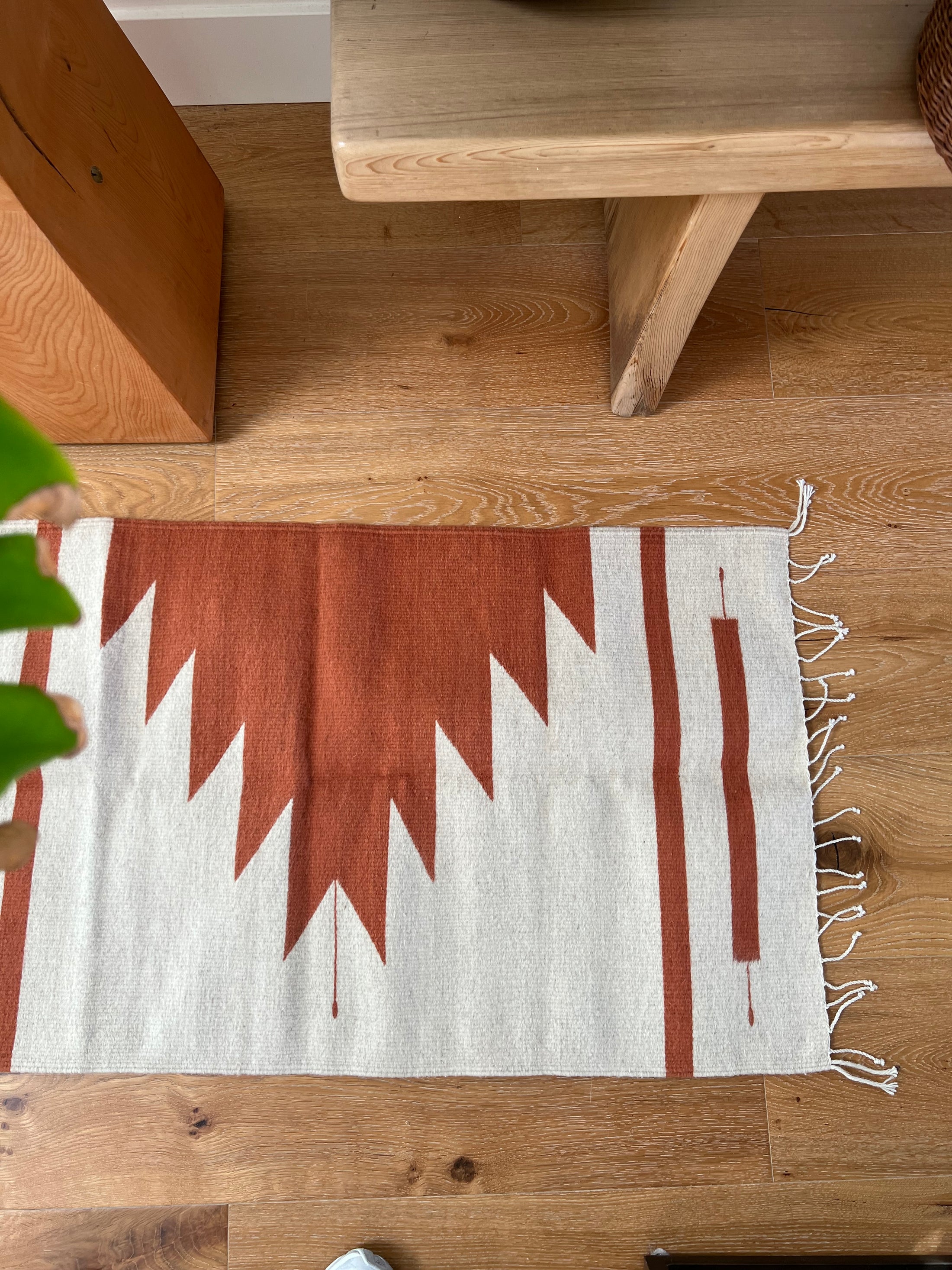 Mitla Aztec Handwoven Wool Rug