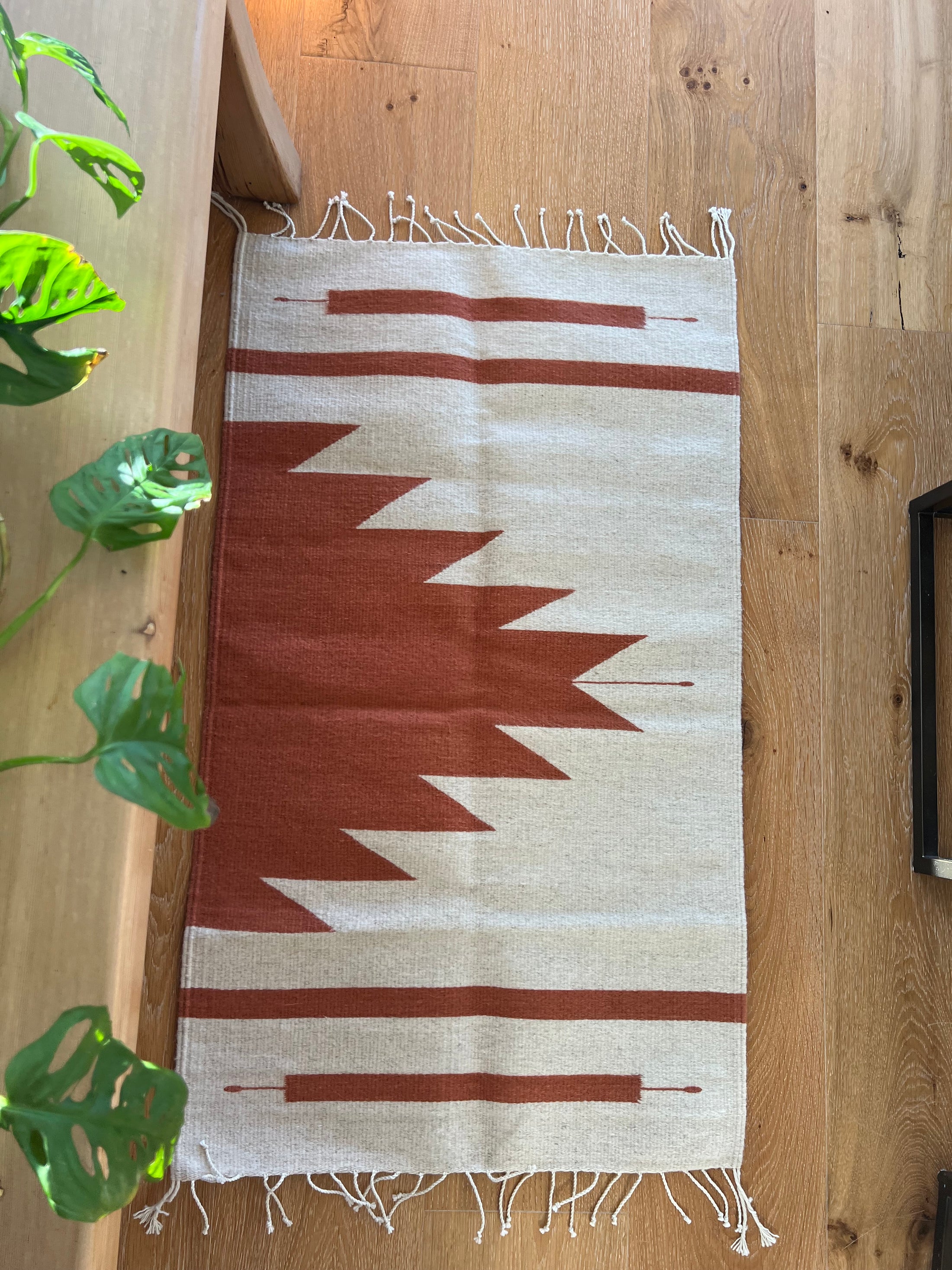 Mitla Aztec Handwoven Wool Rug