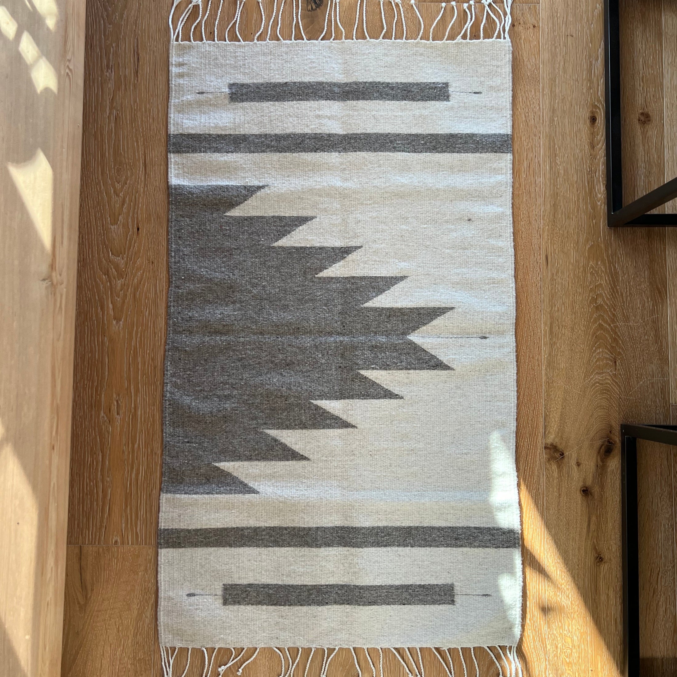 Mitla Aztec Handwoven Wool Rug