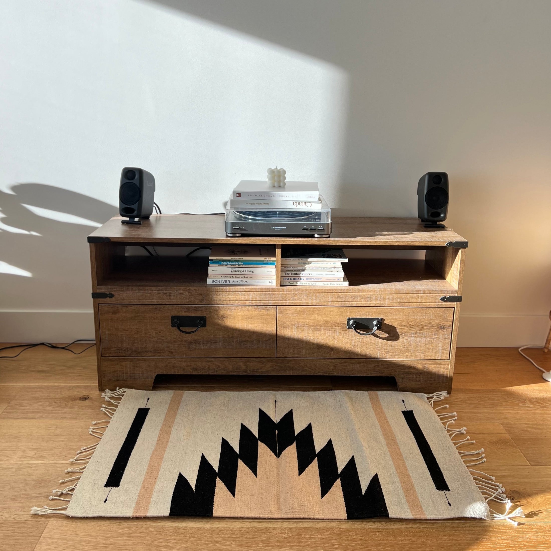 Mitla Aztec Handwoven Wool Rug