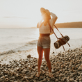 Load image into Gallery viewer, Leather Carrier with Shoulder Strap