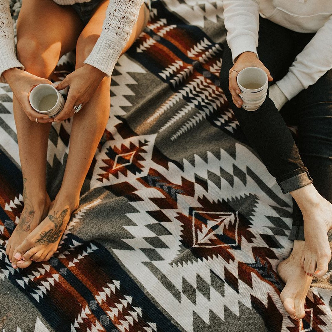 Mica Aztec Reversible Blanket