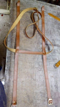 Load image into Gallery viewer, Leather Carrier with Shoulder Strap