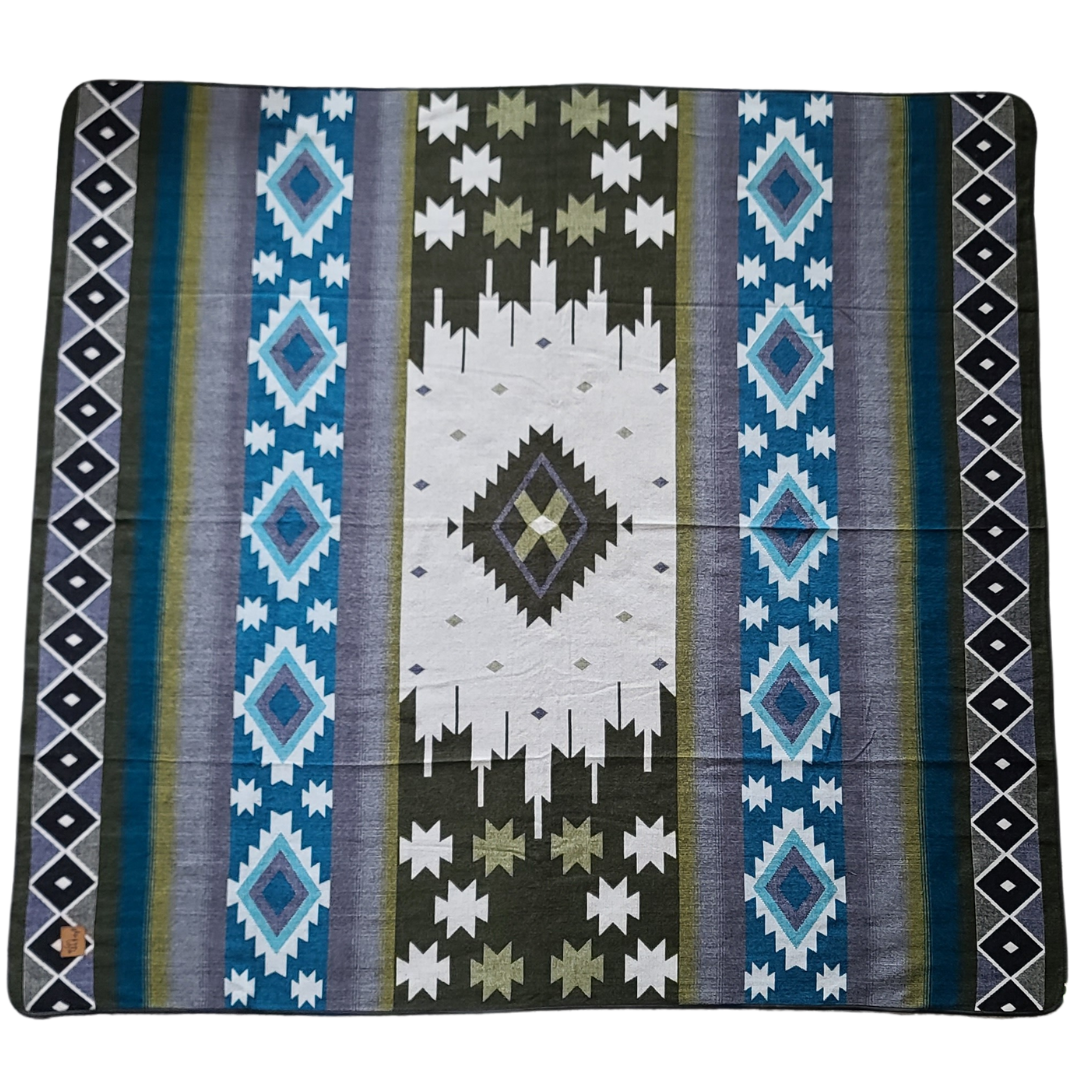 San Pablo Aztec Reversible Blanket