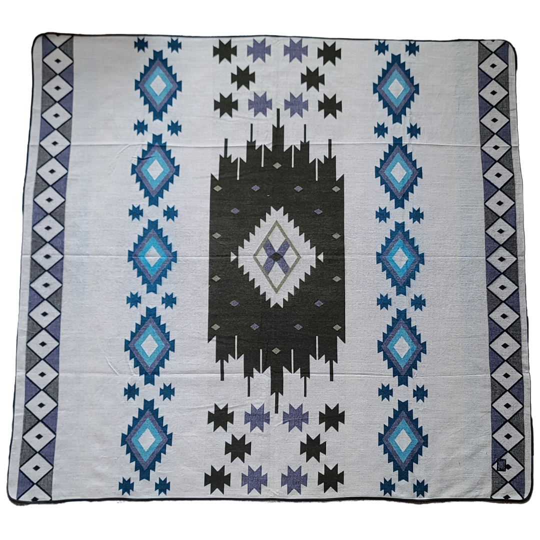 San Pablo Aztec Reversible Blanket