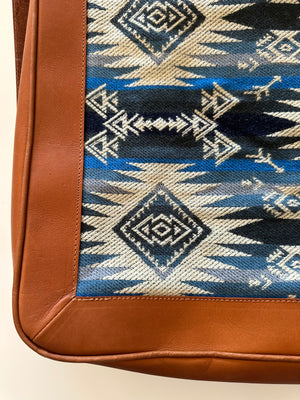 Cruz Leather Aztec Slim Backpack
