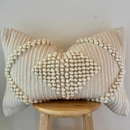 Kochi Wool Lumbar Pillow Cover