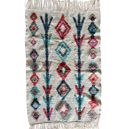 Khira Cotton Moroccan Rug 3x5