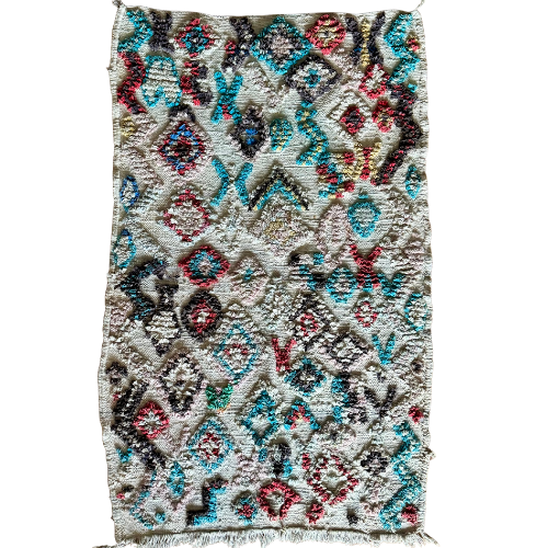 Alou Cotton Moroccan Rug 3x5