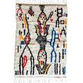 Load image into Gallery viewer, Ansar Handwoven Moroccan Wool Rug 3x5
