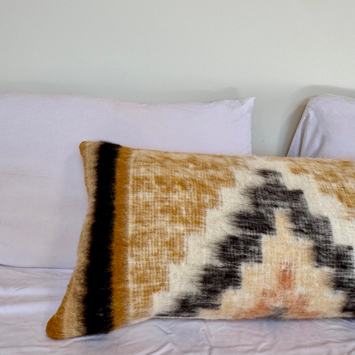 Santiago Wool Long Lumbar Pillow Cover