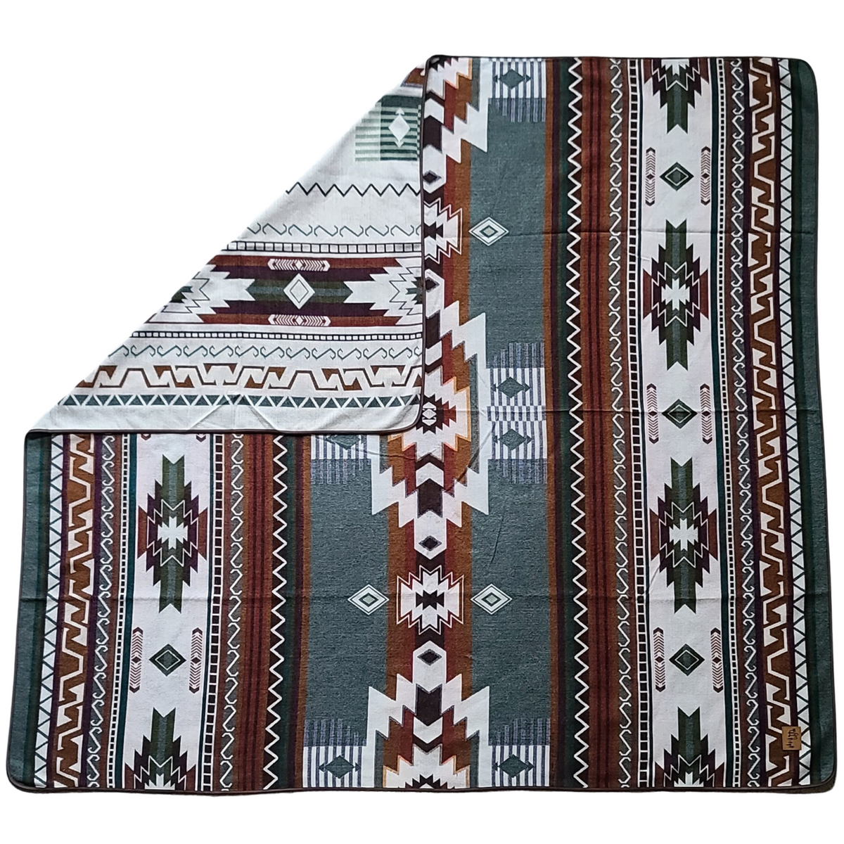 Quilotoa King Blanket/2 Quilotoa Green Lumbar Pillow Covers Bundle