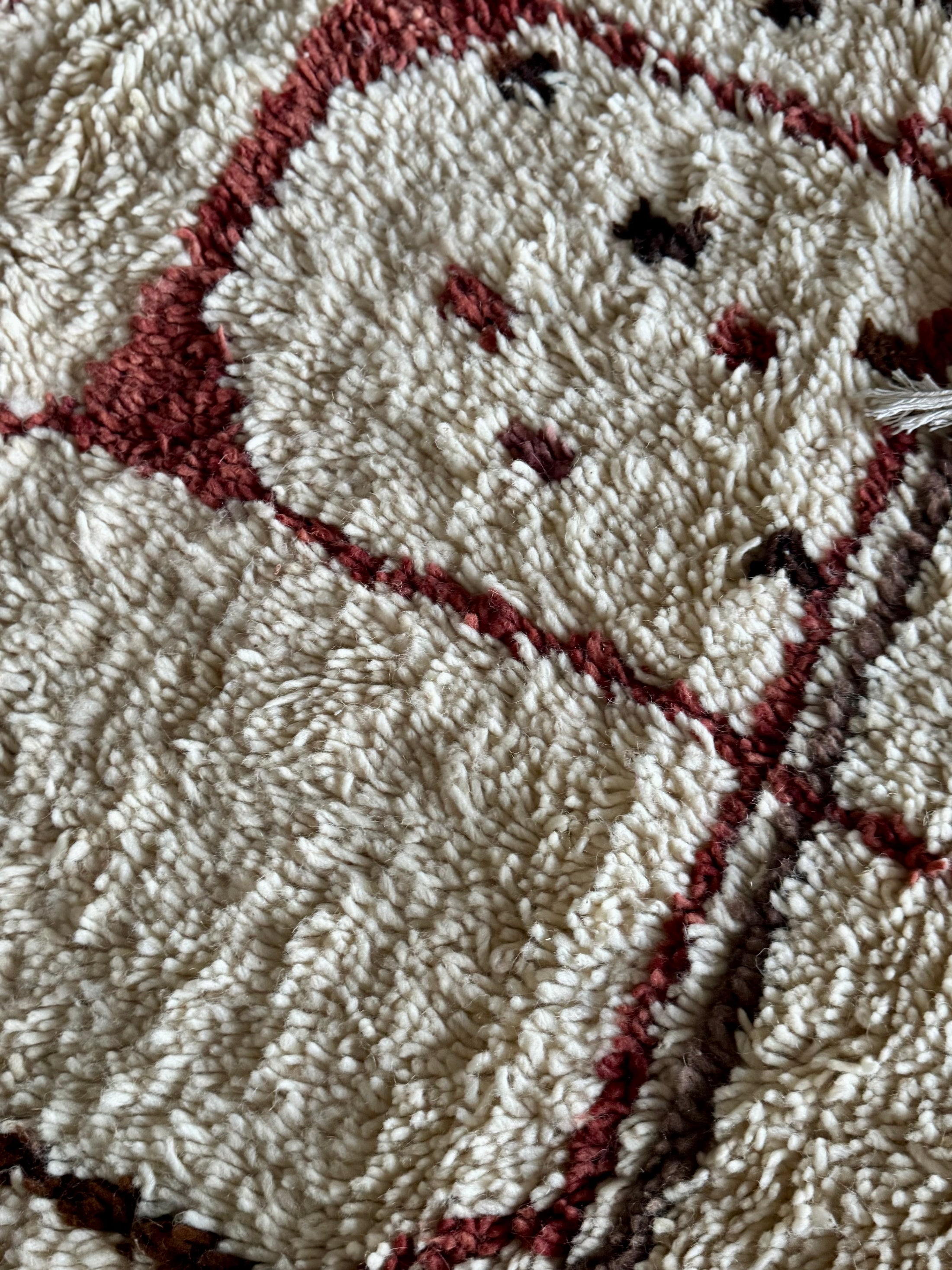 Skoura Handwoven Moroccan Wool Rug 3x5