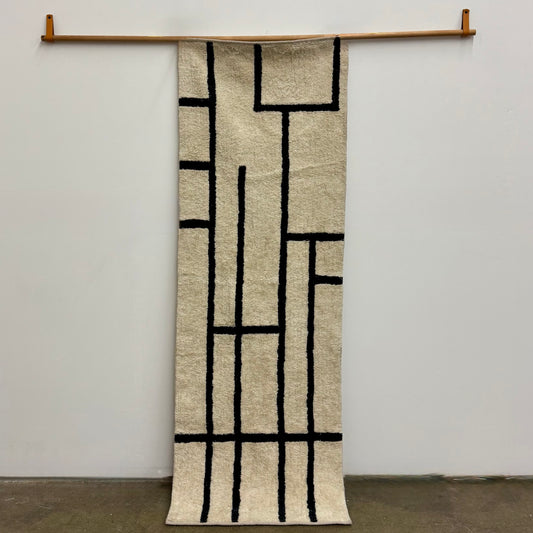 Beni Ourain Machine Washable Runner