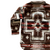 Cochasqui Aztec Jacket // Brown/Red/Rust