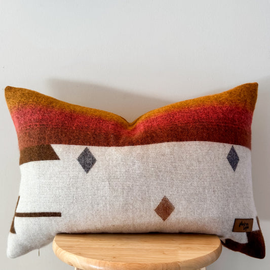 Machala Cream Lumbar Pillow Cover