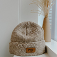 Load image into Gallery viewer, Natural Beige Wool Beanie/Rust Wool Socks Bundle
