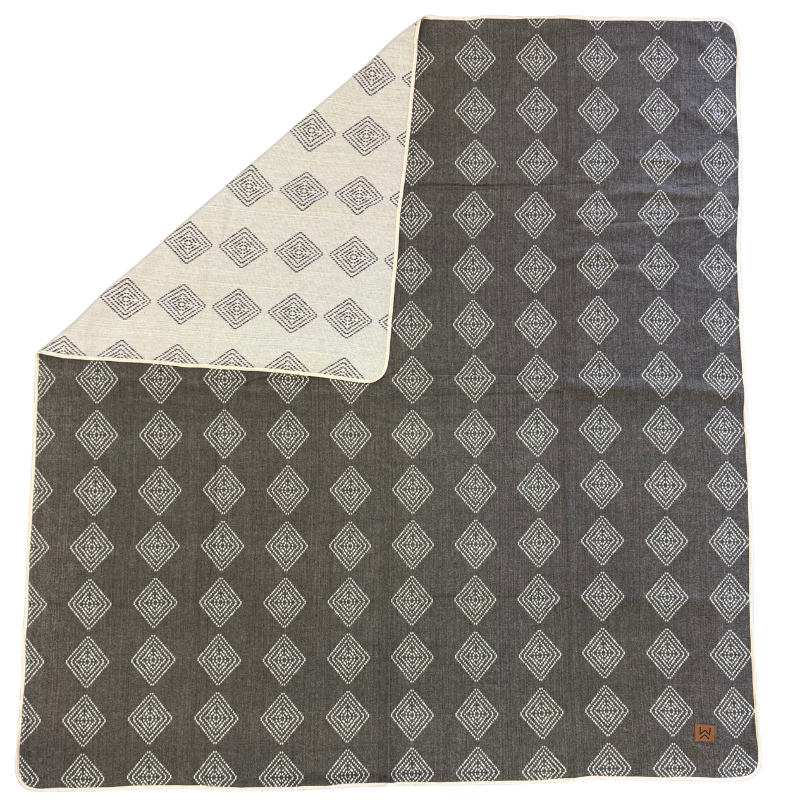 Roca Greige Reversible Blanket