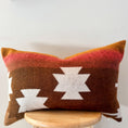 Load image into Gallery viewer, Machala Brown Stars Lumbar Pillow Cover
