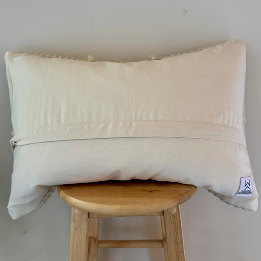 Kochi Wool Lumbar Pillow Cover