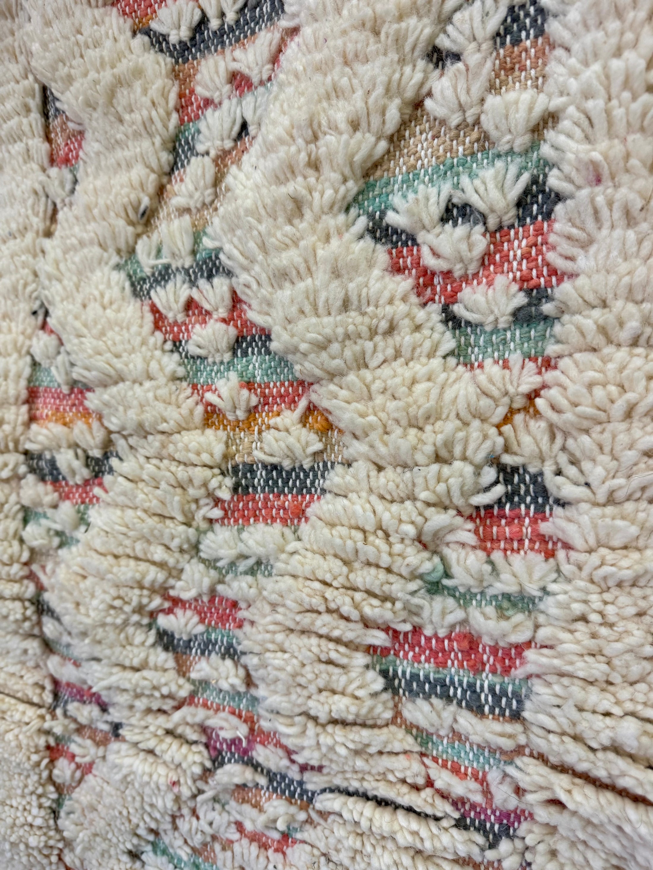 Tizi Handwoven Moroccan Wool Rug 3x5