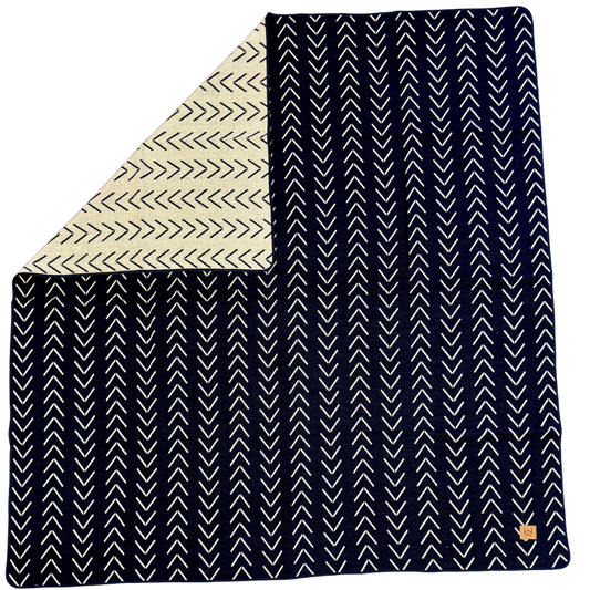 Nido Indigo Reversible Blanket