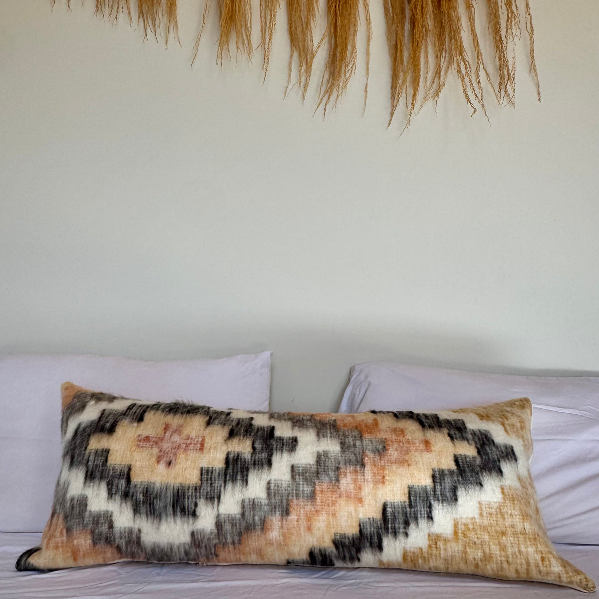 Santiago Wool Long Lumbar Pillow Cover