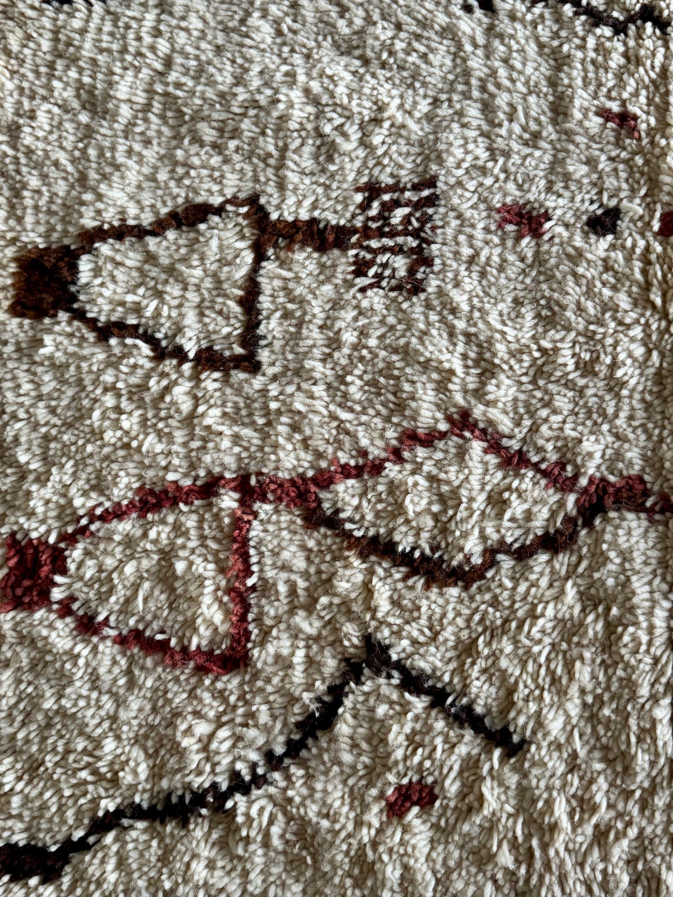 Skoura Handwoven Moroccan Wool Rug 3x5