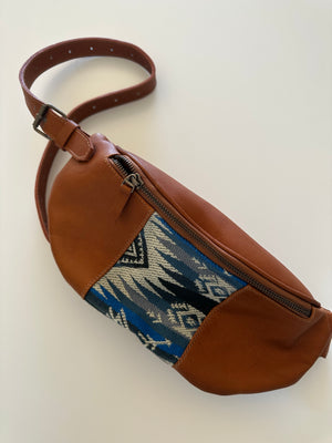 Toluca Leather Crossbody Travel Sling Bag