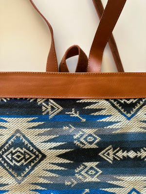 Cruz Leather Aztec Slim Backpack