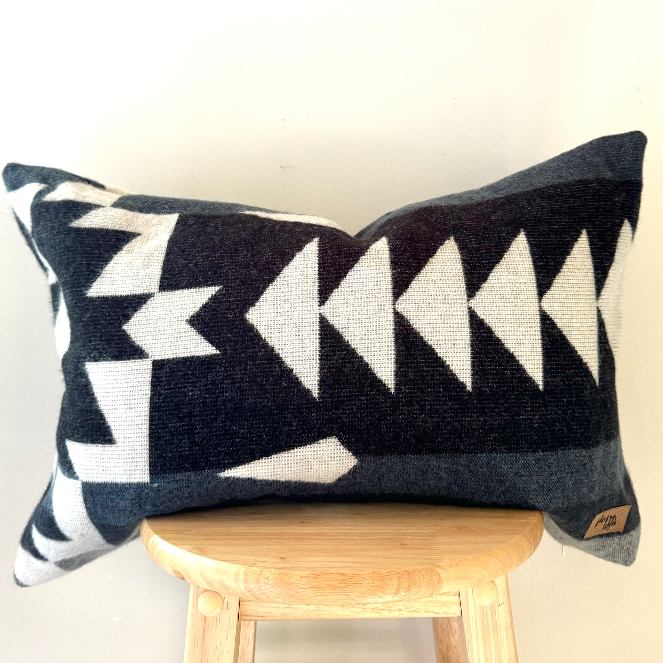 Badlands Triangles Lumbar Pillow Cover