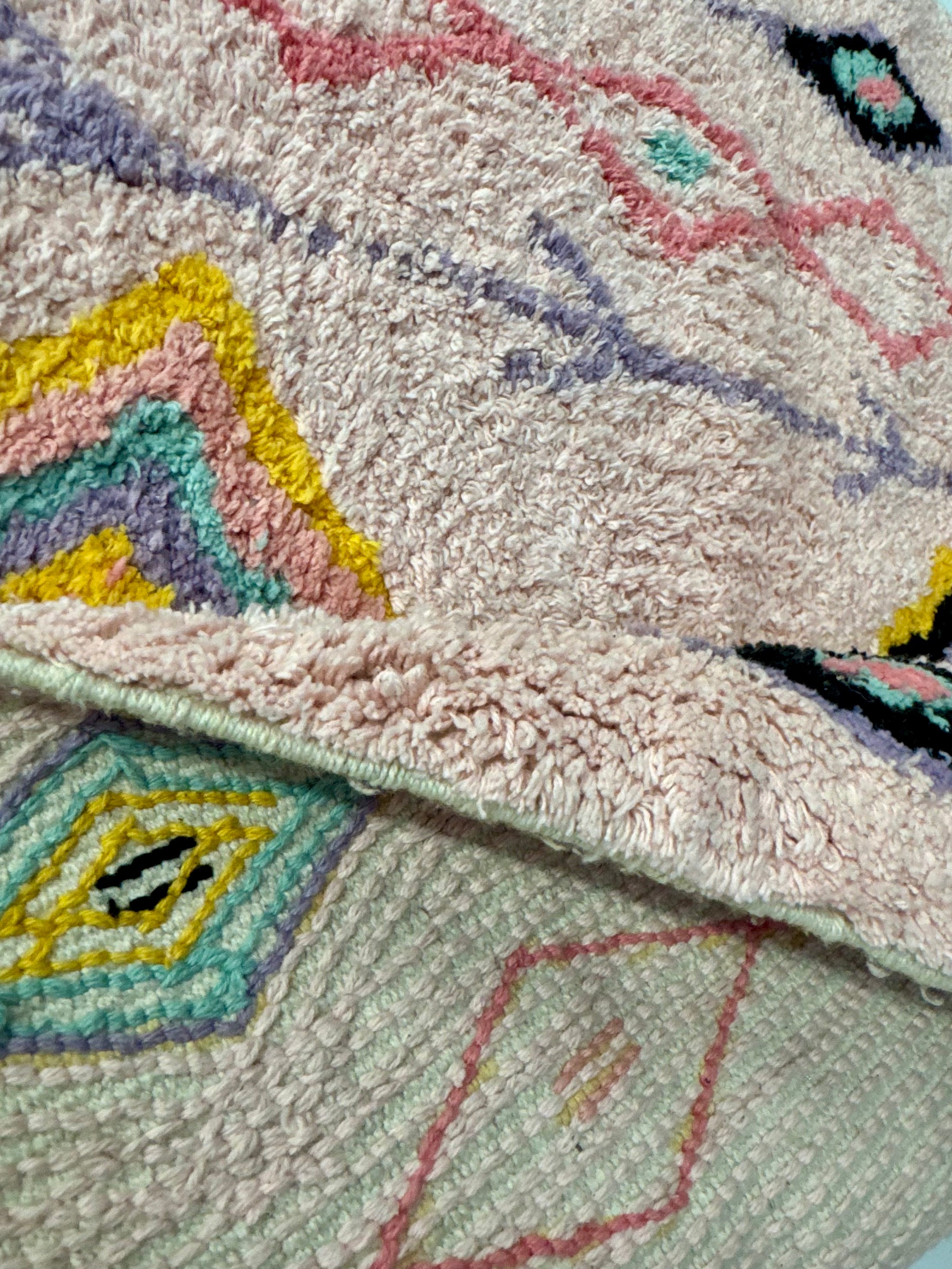Diamond Machine Washable Runner