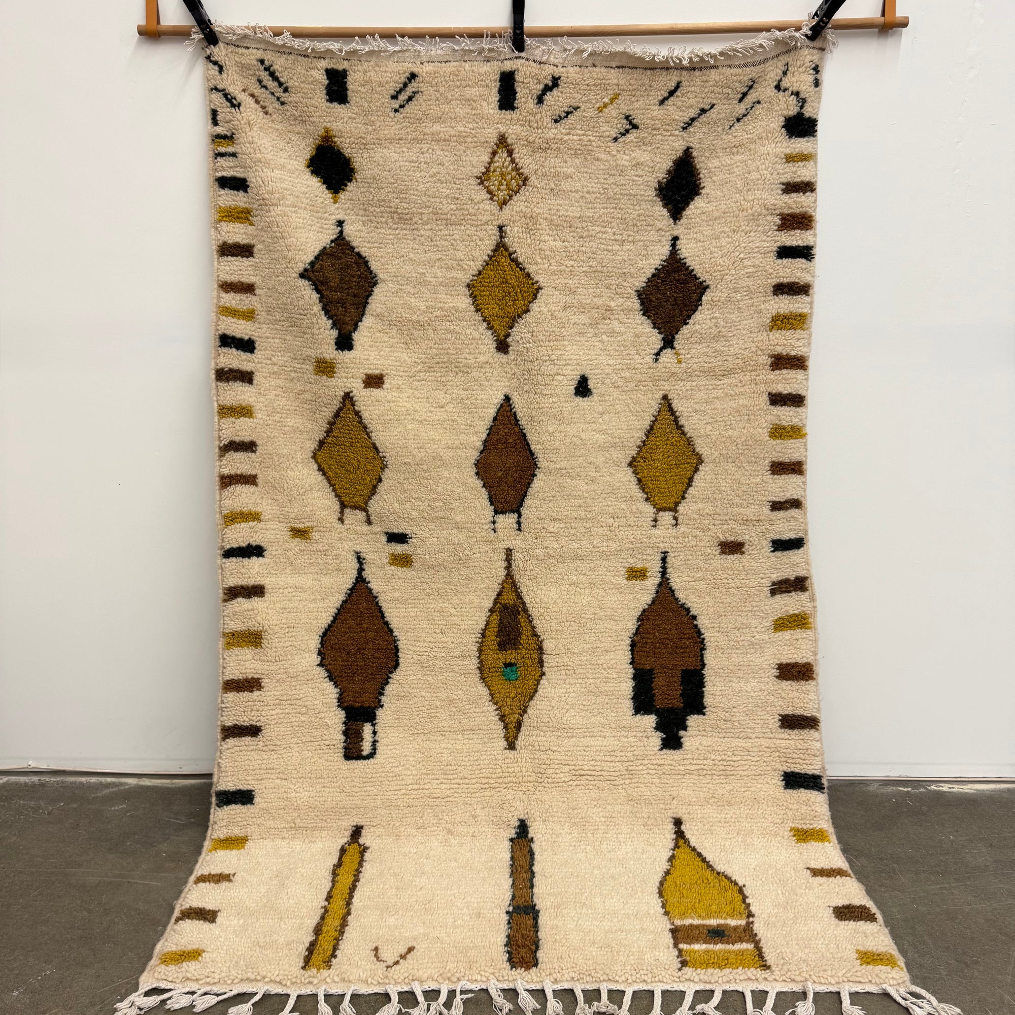Azilal Handwoven Moroccan Wool Rug