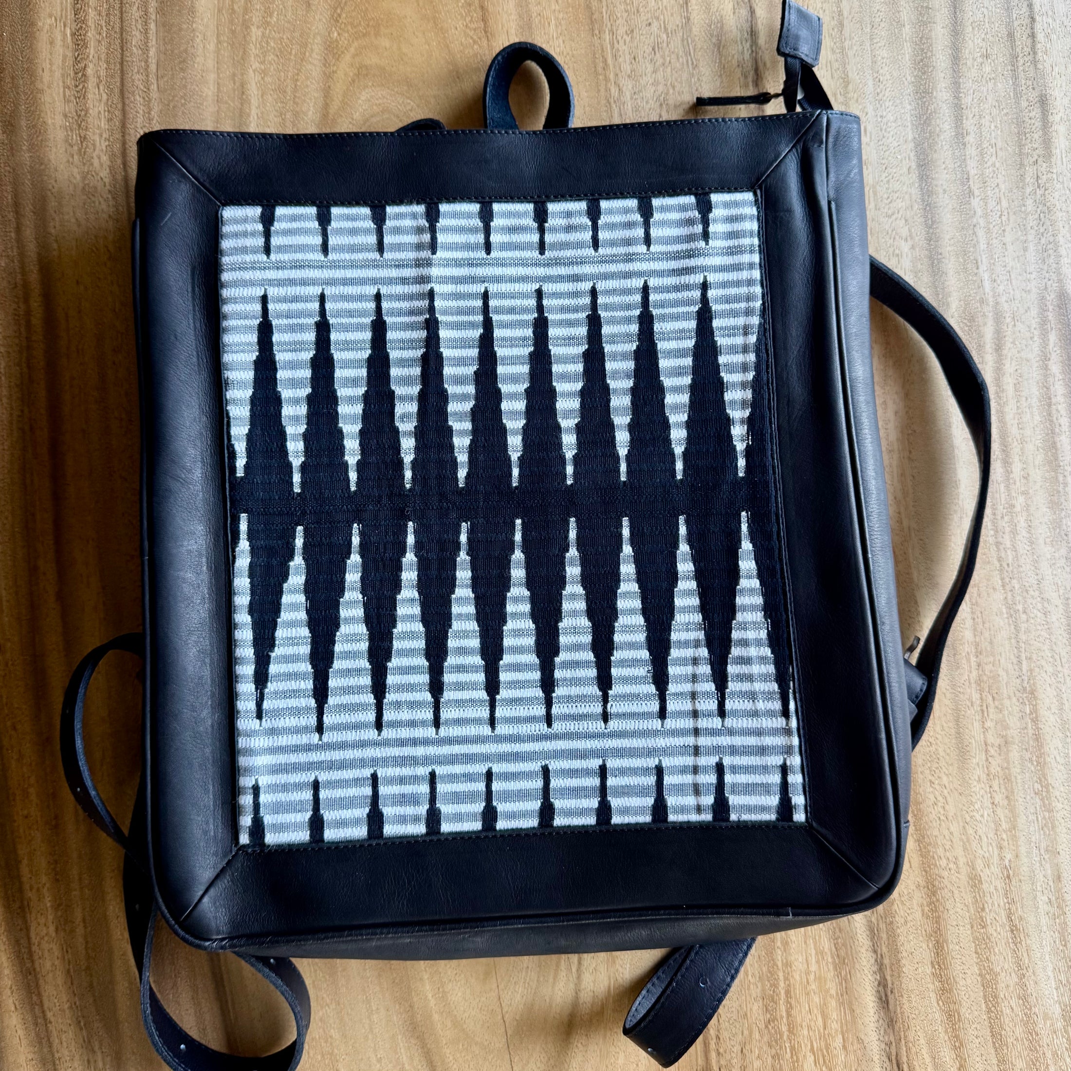 Cruz Leather Aztec Slim Backpack
