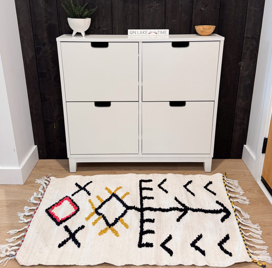 Guerir Cotton Moroccan Rug