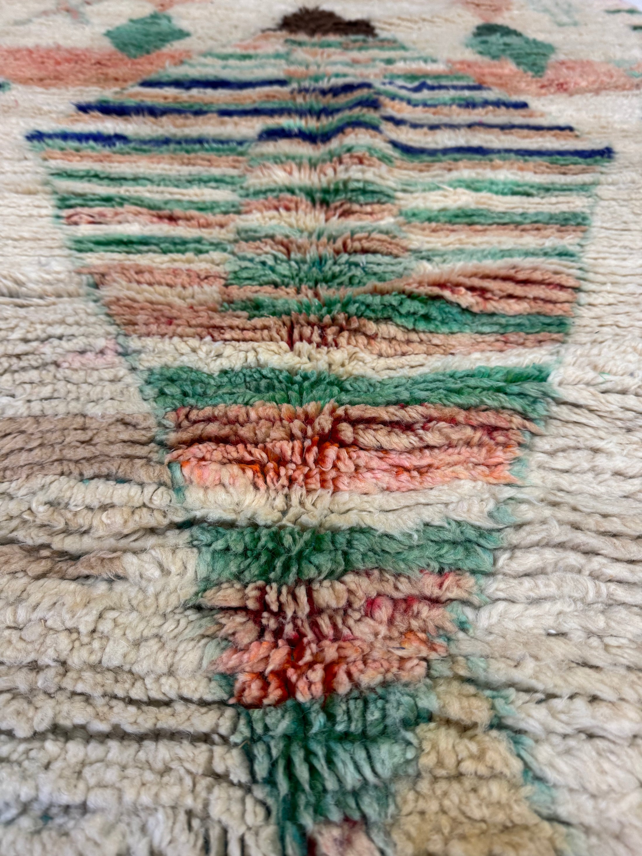 Bouazza Handwoven Moroccan Wool Rug