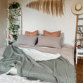 Load image into Gallery viewer, Ankara Crinkle Cotton Throw Blanket
