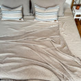 Load image into Gallery viewer, Ankara Crinkle Cotton Throw Blanket
