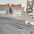 Load image into Gallery viewer, Ankara Crinkle Cotton Throw Blanket
