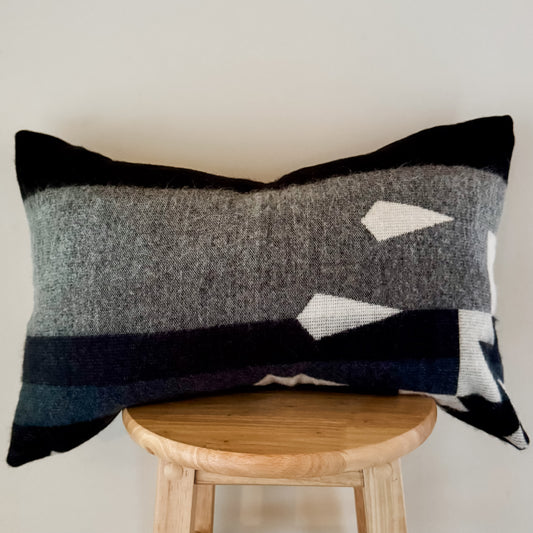Badlands Triangles Lumbar Pillow Cover
