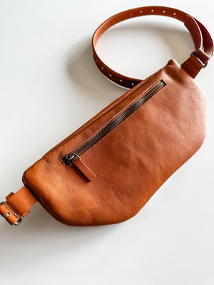 Toluca Leather Crossbody Travel Sling Bag