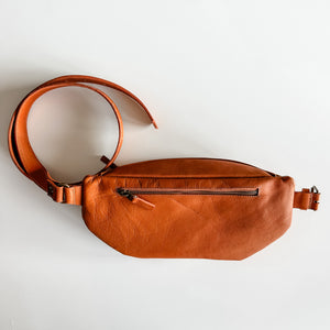 Toluca Leather Crossbody Travel Sling Bag