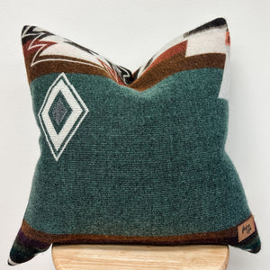 Quilotoa Green Pillow Cover