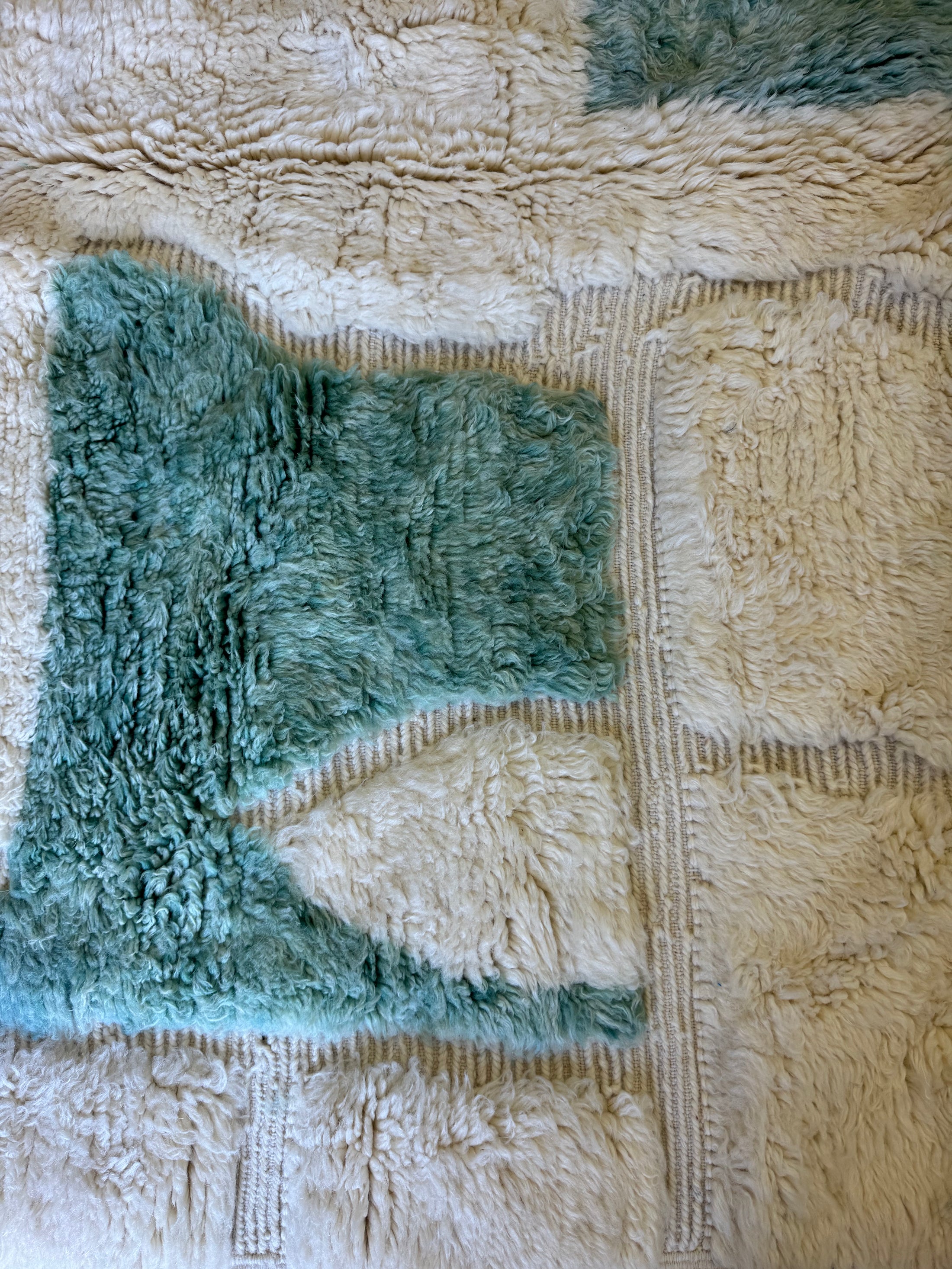 Bilal Handwoven Moroccan Wool Rug 5x8