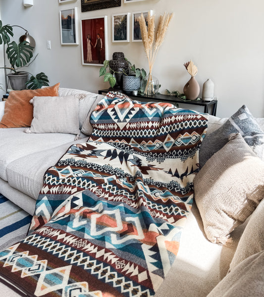 Laguna Aztec Reversible Blanket