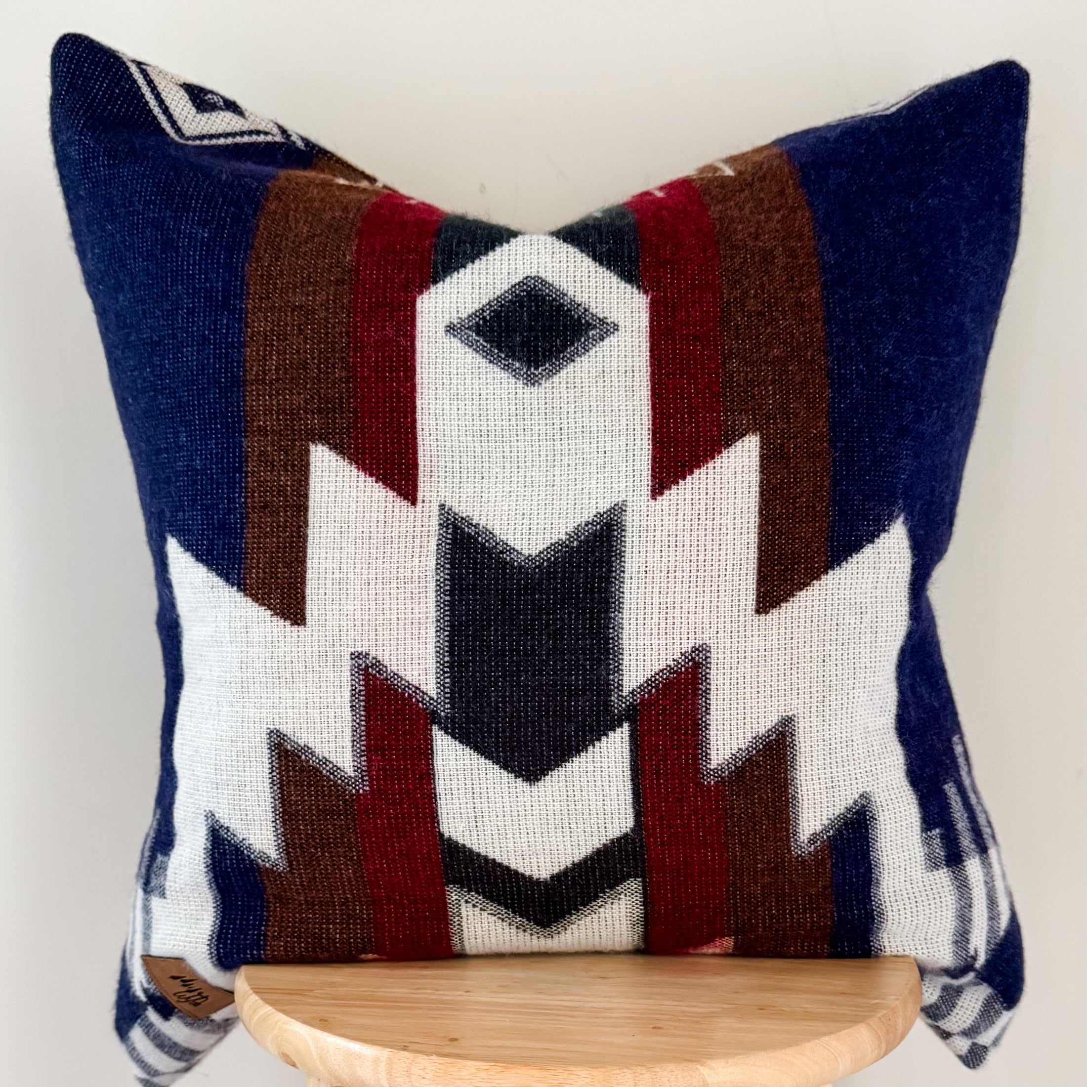 Portoviejo Navy Blue Pillow Cover