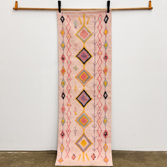 Diamond Machine Washable Runner