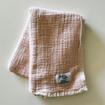 Load image into Gallery viewer, Yalova Crinkle Cotton Baby Throw/Hand Towel
