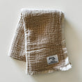 Load image into Gallery viewer, Yalova Crinkle Cotton Baby Throw/Hand Towel
